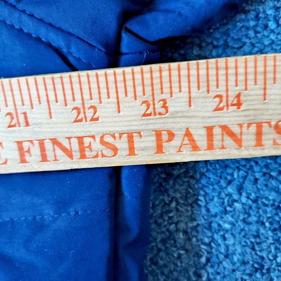 82 DEGREES FAHRENHEIT Men's Size Medium Hooded Waterproof Navy Blue Jacket - Picture 15 of 16